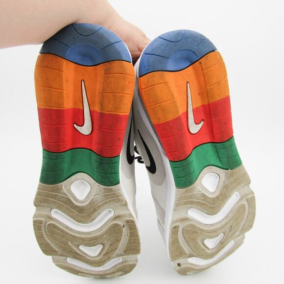 Nike Air Max 200 Size 10.5 UK 9.5 White Multi Athletic Outdoor Exercise - Picture 3 of 10